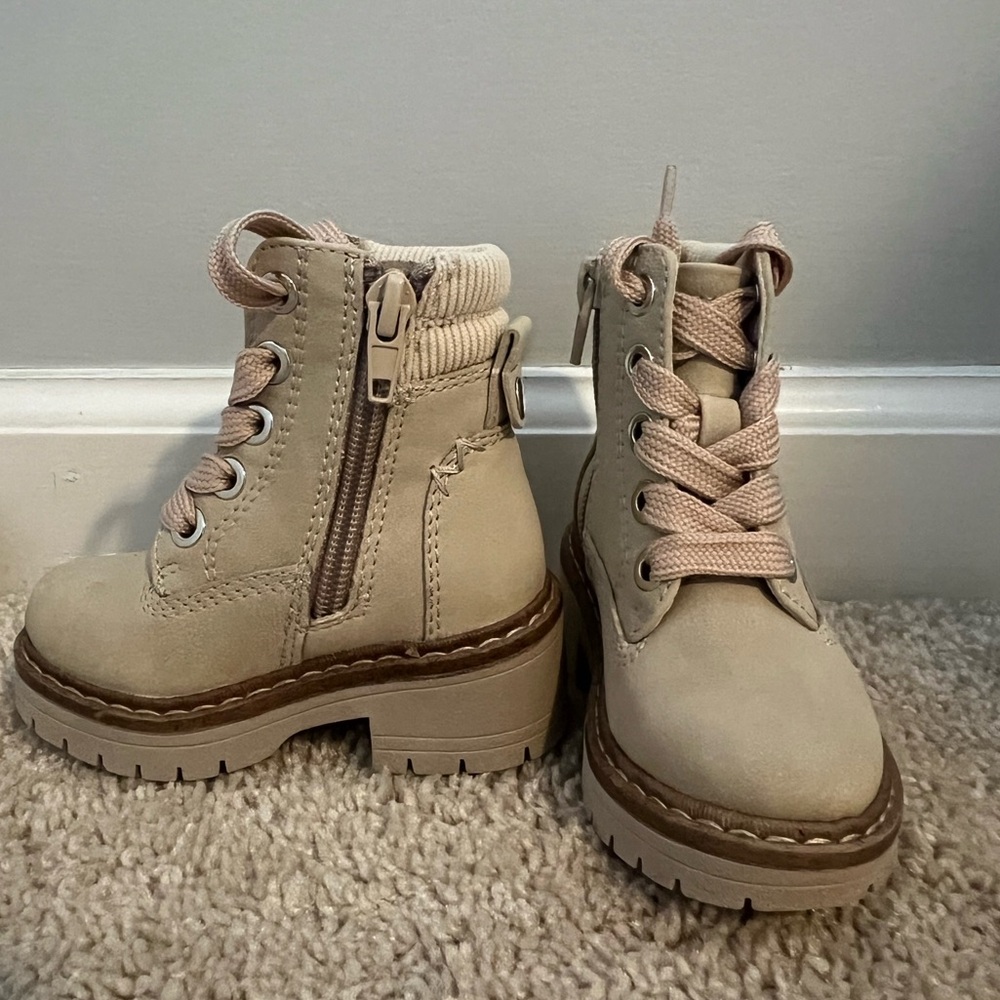Toddler size 4 Cupcake Couture Lil Lexi Lace Up Boot